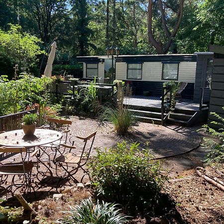 Sfeervol Chalet In Het Bos Nunspeet Eksteriør billede