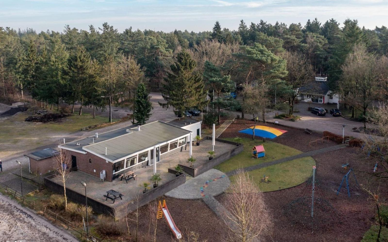 Sfeervol Chalet In Het Bos Nunspeet Eksteriør billede